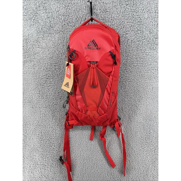 Gregory Tempo 6 H2O Hydration Pack Backpack 6L Red Hiking Running Cycling NWT - Picture 1 of 9